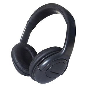 Headset with Clip-On Microphone Volume Control Adjustable Head Band Leather Ear Pads Headset with Clip-On Microphone Volume Control Adjustable Head Band Leather Ear Pads
