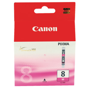 CLI-8M Canon 0622B001 CLI-8 Magenta Ink Cartridge CLI-8M Canon 0622B001 CLI-8 Magenta Ink Cartridge