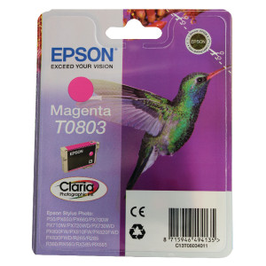 T08034010 Epson C13T08034010 T0803 Magenta Ink Cartridge Hummingbird T08034010 Epson C13T08034010 T0803 Magenta Ink Cartridge Hummingbird
