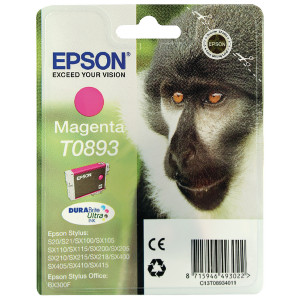 T08934010 Epson C13T08934010 T0893 Magenta Ink Cartridge Monkey T08934010 Epson C13T08934010 T0893 Magenta Ink Cartridge Monkey