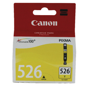 CLI-526Y Canon 4543B001 CLI-526 Yellow Ink Cartridge CLI-526Y Canon 4543B001 CLI-526 Yellow Ink Cartridge