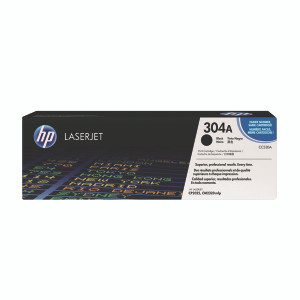 CC530A HP CC530A 304A Black Toner CC530A HP CC530A 304A Black Toner