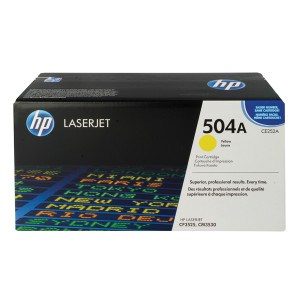 CE252A HP CE252A 504A Yellow Toner CE252A HP CE252A 504A Yellow Toner