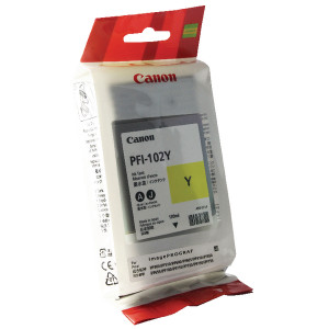 PFI-102Y Canon 0898B001 PFI-102 Yellow Dye Ink Tank PFI-102Y Canon 0898B001 PFI-102 Yellow Dye Ink Tank