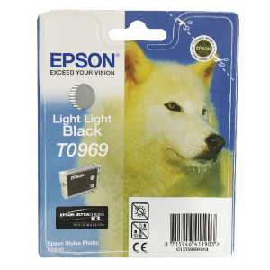 T09694010 Epson C13T09694010 T0969 Light Light Black Ink Cartridge Husky T09694010 Epson C13T09694010 T0969 Light Light Black Ink Cartridge Husky