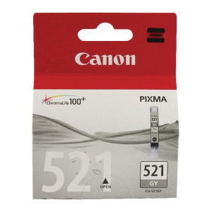 CLI-521GY Canon 2937B001 CLI-521 Grey Ink Cartridge CLI-521GY Canon 2937B001 CLI-521 Grey Ink Cartridge