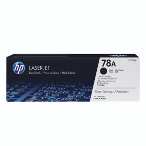CE278AD HP CE278AD 78A Black Toner Twin Pack CE278AD HP CE278AD 78A Black Toner Twin Pack