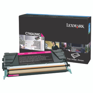 0C746A1MG Lexmark C746A1MG C746 Magenta Toner Use Return 0C746A1MG Lexmark C746A1MG C746 Magenta Toner Use Return