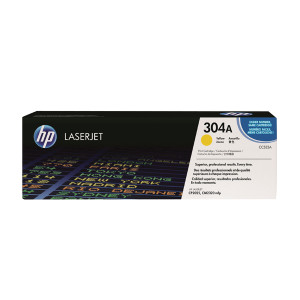 CC532A HP CC532A 304A Yellow Toner CC532A HP CC532A 304A Yellow Toner