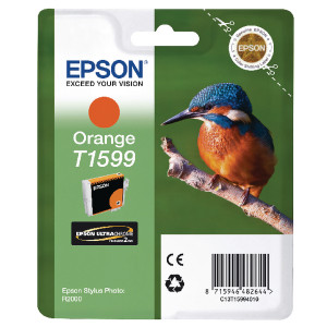 T15994010 Epson C13T15994010 T1599 Orange Ink Cartridge Kingfisher T15994010 Epson C13T15994010 T1599 Orange Ink Cartridge Kingfisher