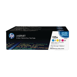 CF373AM HP CF373AM 125A C M Y Multipack 3 Toners CF373AM HP CF373AM 125A C M Y Multipack 3 Toners