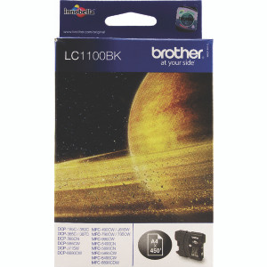 LC1100BK Brother LC-1100 BK Black Ink Cartridge LC1100BK Brother LC-1100 BK Black Ink Cartridge