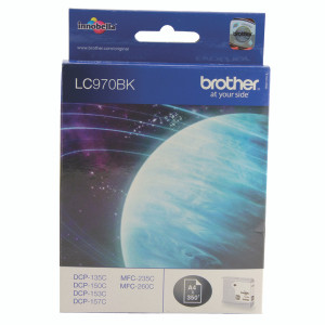 LC970BK Brother LC-970 BK Black Ink Cartridge LC970BK Brother LC-970 BK Black Ink Cartridge
