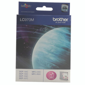 LC970M Brother LC-970 M Magenta Ink Cartridge LC970M Brother LC-970 M Magenta Ink Cartridge