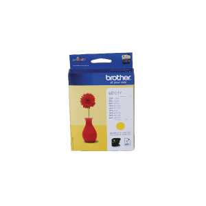 LC121Y Brother LC-121 Y Yellow Ink Cartridge LC121Y Brother LC-121 Y Yellow Ink Cartridge