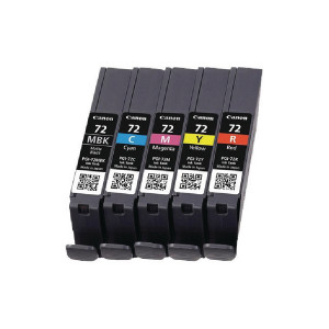 PGI-72MULTI Canon 6403B007 PGI-72 PBK GY PM PC CO Multipack 5 Ink Cartridges PGI-72MULTI Canon 6403B007 PGI-72 PBK GY PM PC CO Multipack 5 Ink Cartridges
