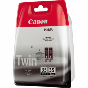 PGI-35TWIN Canon 1509B012 PGI-35 Black Ink Cartridge Twin Pack PGI-35TWIN Canon 1509B012 PGI-35 Black Ink Cartridge Twin Pack
