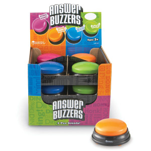 LER3777 Learning Resources Answer Buzzers (Set of 12) LER3777 Learning Resources Answer Buzzers (Set of 12)