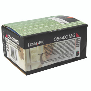 0C544X1MG Lexmark C544X1MG 544 Magenta Toner Use Return 0C544X1MG Lexmark C544X1MG 544 Magenta Toner Use Return