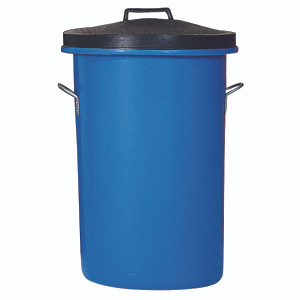 SBY06633 Heavy Duty Coloured Dustbin 85 Litre Blue Dimensions W476 x D476 x H673mm 311963 SBY06633 Heavy Duty Coloured Dustbin 85 Litre Blue Dimensions W476 x D476 x H673mm 311963