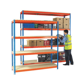 SBY92220 Heavy Duty Painted Additional Shelf 1500x600mm Orange Zinc 378853 SBY92220 Heavy Duty Painted Additional Shelf 1500x600mm Orange Zinc 378853
