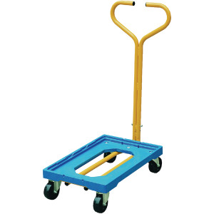 SBY27610 Plastic Dolly With Handle Blue 365127 SBY27610 Plastic Dolly With Handle Blue 365127