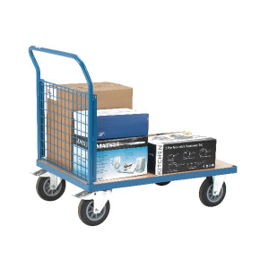 SBY08029 VFM Blue Premier Single Mesh 1000x700mm Platform Truck 315623 SBY08029 VFM Blue Premier Single Mesh 1000x700mm Platform Truck 315623