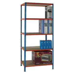 SBY22570 Standard Duty Painted Orange Shelf Unit Blue 378966 SBY22570 Standard Duty Painted Orange Shelf Unit Blue 378966