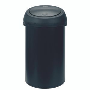 SBY20242 Touch Top Waste Bin 60 Litre Black 374038 SBY20242 Touch Top Waste Bin 60 Litre Black 374038