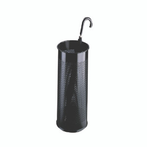 SBY05954 Umbrella Waste Bin Perforated Black 310251 SBY05954 Umbrella Waste Bin Perforated Black 310251