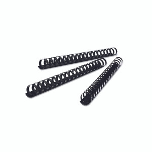 GB21686 GBC CombBind Binding Combs 25mm Black Pack 50 4028182