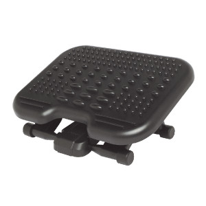 AC56155 Kensington SoleMassage Foot Rest Black 56155EU AC56155 Kensington SoleMassage Foot Rest Black 56155EU