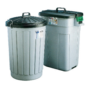 AG813411 Addis Dustbin Round 90 Litre Grey With Black Lid AG813411 AG813411 Addis Dustbin Round 90 Litre Grey With Black Lid AG813411