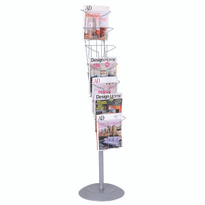 ALB00768 Alba 7 Pocket Literature Floor Display A4 DD7S ALB00768 Alba 7 Pocket Literature Floor Display A4 DD7S