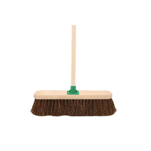 CX01085 Stiff Bassine Broom with Handle 18 Inch VOW G 12 BKT C4 CX01085 Stiff Bassine Broom with Handle 18 Inch VOW G 12 BKT C4