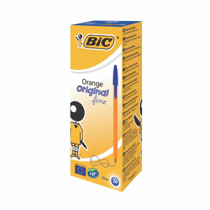 BC10111 Bic Orange Fine Ballpoint Pen Blue Pack 20 1199110111 BC10111 Bic Orange Fine Ballpoint Pen Blue Pack 20 1199110111