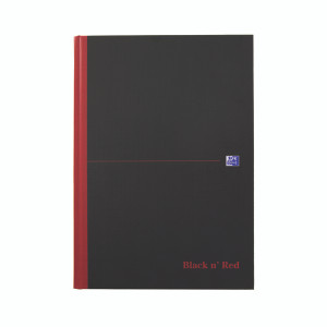 JDF66173 Black n Red Narrow Ruled Casebound Hardback Notebook A4 Pack 5 100080474 JDF66173 Black n Red Narrow Ruled Casebound Hardback Notebook A4 Pack 5 100080474