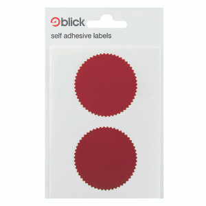 RS01465 Blick Company Seal 50mm Diameter Red 8 Per Dispenser Pack 160 RS014652