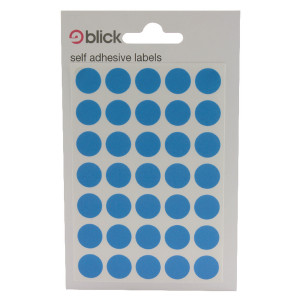 RS00395 Blick Coloured Labels in Bags Round 13mm Dia 140 Per Bag Blue Pack 2800 RS003953 RS00395 Blick Coloured Labels in Bags Round 13mm Dia 140 Per Bag Blue Pack 2800 RS003953
