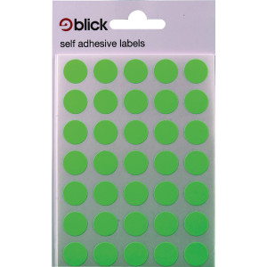 RS00415 Blick Flourescent Labels in Bags Round 13mm Dia 140 Per Bag Green Pack 2800 RS004158 RS00415 Blick Flourescent Labels in Bags Round 13mm Dia 140 Per Bag Green Pack 2800 RS004158