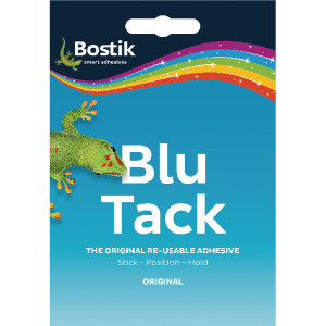 BK00181X Bostik Blu-Tack Handy Pack 60g Single 801103 BK00181X Bostik Blu-Tack Handy Pack 60g Single 801103