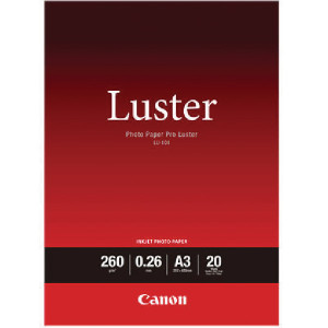 CO84400 Canon A3 Pro Luster Photo Paper 20 Pack 6211B007 CO84400 Canon A3 Pro Luster Photo Paper 20 Pack 6211B007