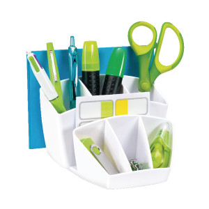 CEP00022 CEP Pro Gloss Desk Tidy White 580GWHITE CEP00022 CEP Pro Gloss Desk Tidy White 580GWHITE
