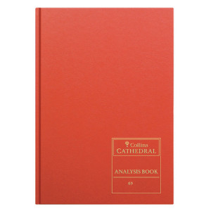 CL6941 Collins Cathedral Analysis Book 4 Cash Columns 96 Pages 811104 9 CL6941 Collins Cathedral Analysis Book 4 Cash Columns 96 Pages 811104 9