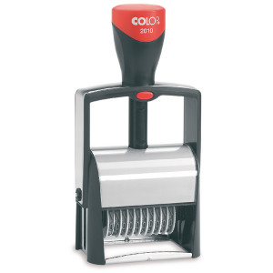 EM40292 COLOP 2010 Self-Inking Metal Numbering Stamp S2010 EM40292 COLOP 2010 Self-Inking Metal Numbering Stamp S2010