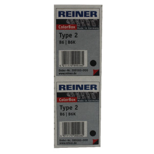EM00161 COLOP Reiner B6K Replacement Ink Pad Black Pack 2 RB6KINK EM00161 COLOP Reiner B6K Replacement Ink Pad Black Pack 2 RB6KINK