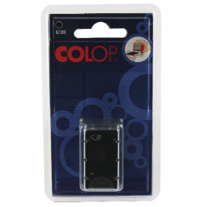 EM30492 COLOP E 20 Replacement Ink Pad Black Pack 2 E20BK EM30492 COLOP E 20 Replacement Ink Pad Black Pack 2 E20BK