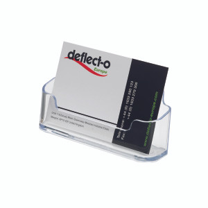 DF70101 Deflecto Business Card Holder Max Card Width 95mm 70101 DF70101 Deflecto Business Card Holder Max Card Width 95mm 70101