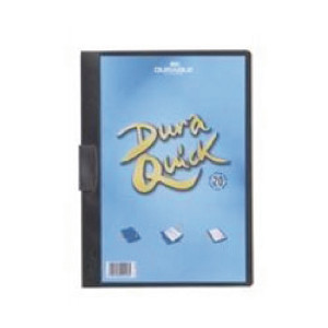 DB227001 Durable Duraquick Folder A4 Black Pack 20 2270 01 DB227001 Durable Duraquick Folder A4 Black Pack 20 2270 01