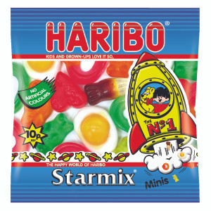 HB90924 Haribo Starmix Small Bag Pack 100 72443 HB90924 Haribo Starmix Small Bag Pack 100 72443